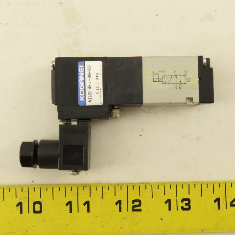 Koganei A110-4E1-39-83 2 Way Pneumatic Single Solenoid Valve 24VDC