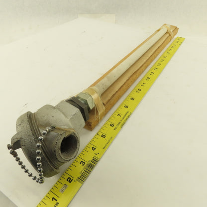 Midland Ross Surface 50-HE-300 Ceramic Probe Thermocouple 17"