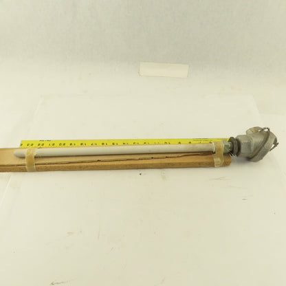 Midland Ross Surface 50-HE-300 Ceramic Probe Thermocouple 17"