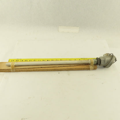 Midland Ross Surface 50-HE-300 Ceramic Probe Thermocouple 17"