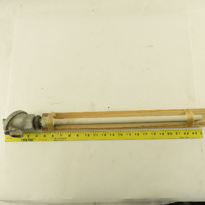 Midland Ross Surface 50-HE-300 Ceramic Probe Thermocouple 17"