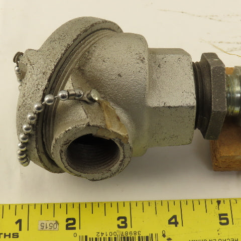 Midland Ross Surface 50-HE-300 Ceramic Probe Thermocouple 17"