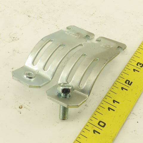 Caddy 2" Ridgid Conduit Pipe Channel Strut Clamp Galvanized 37 Pairs