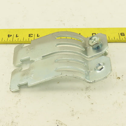 Caddy 2" Ridgid Conduit Pipe Channel Strut Clamp Galvanized 37 Pairs