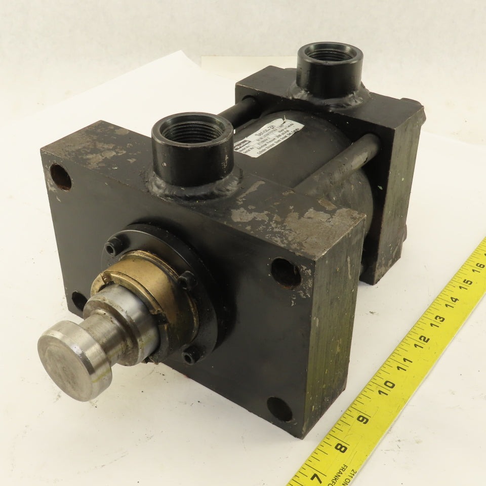 Parker JJ2HKTFS155A 4" Bore 2" Stroke 3000 PSI Double Acting Hydraulic Cylinder