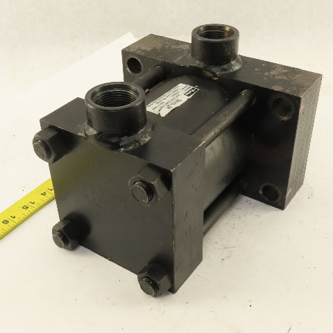 Parker JJ2HKTFS155A 4" Bore 2" Stroke 3000 PSI Double Acting Hydraulic Cylinder