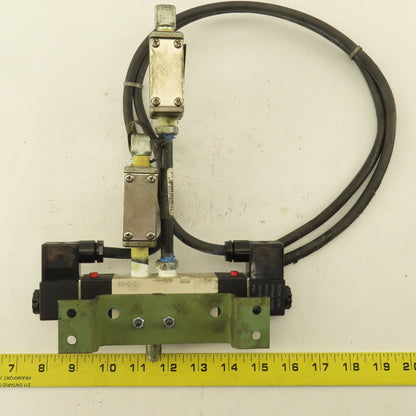Nitra AVS-533C2-26B Pneumatic Directional Valve 3 Position Closed Center 24V