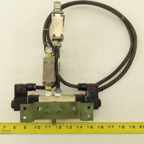 Nitra AVS-533C2-26B Pneumatic Directional Valve 3 Position Closed Center 24V