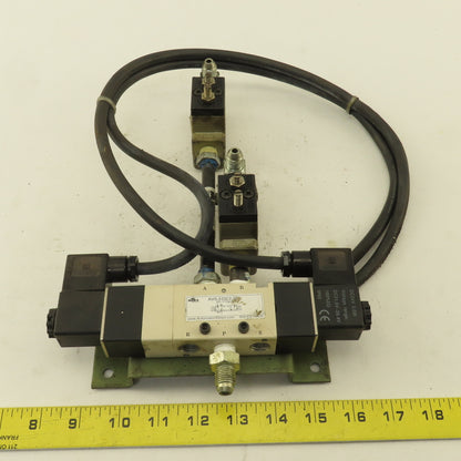 Nitra AVS-533C2-26B Pneumatic Directional Valve 3 Position Closed Center 24V