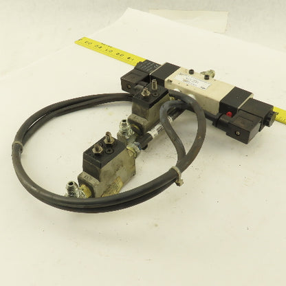 Nitra AVS-533C2-26B Pneumatic Directional Valve 3 Position Closed Center 24V
