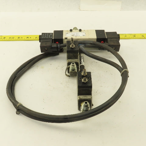 Nitra AVS-533C2-26B Pneumatic Directional Valve 3 Position Closed Center 24V