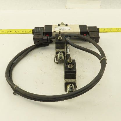 Nitra AVS-533C2-26B Pneumatic Directional Valve 3 Position Closed Center 24V