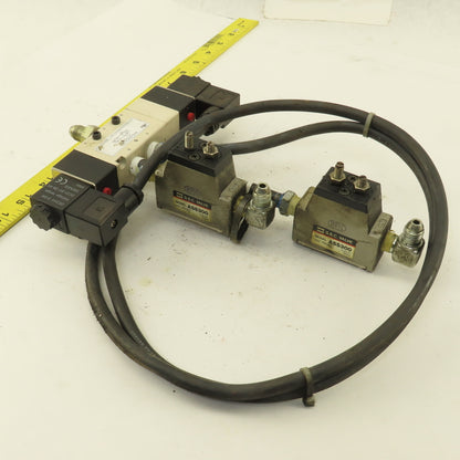 Nitra AVS-533C2-26B Pneumatic Directional Valve 3 Position Closed Center 24V