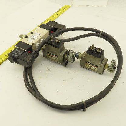 Nitra AVS-533C2-26B Pneumatic Directional Valve 3 Position Closed Center 24V