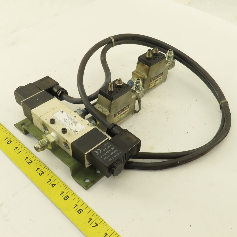 Nitra AVS-533C2-26B Pneumatic Directional Valve 3 Position Closed Center 24V