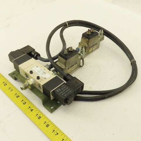 Nitra AVS-533C2-26B Pneumatic Directional Valve 3 Position Closed Center 24V
