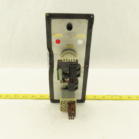 Okuma E5404-019-860 Machine Power E-Stop Indicator Switch Panel 600V MAX