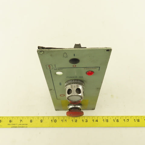 Okuma E5404-019-860 Machine Power E-Stop Indicator Switch Panel 600V MAX