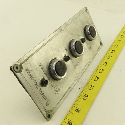 Okuma E5405-019-490 Manual Tool Change Operator Panel Switch Board