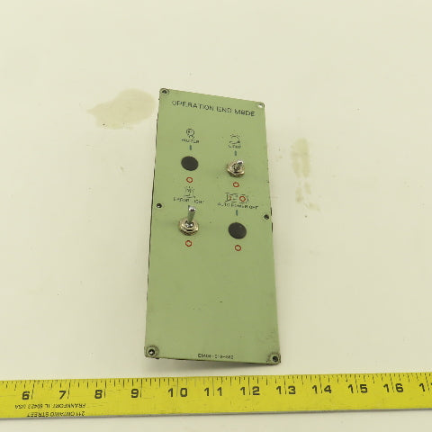 Okuma E5404-019-862 Operation End Mode Toggle Machine Control Panel