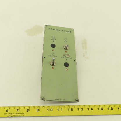 Okuma E5404-019-862 Operation End Mode Toggle Machine Control Panel