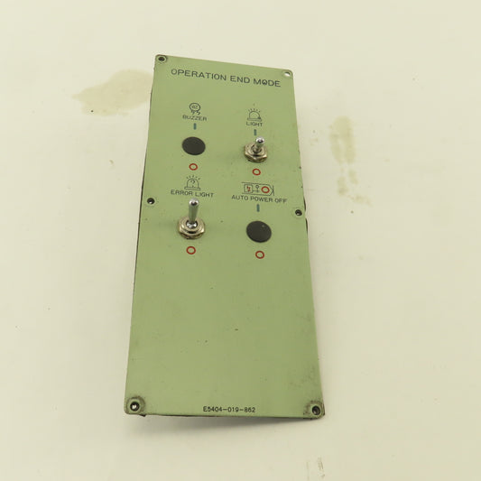 Okuma E5404-019-862 Operation End Mode Toggle Machine Control Panel