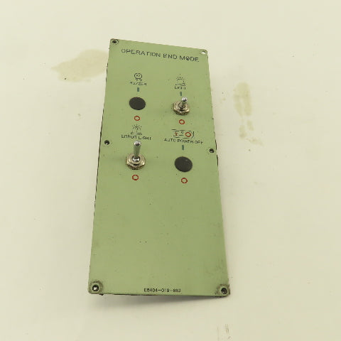 Okuma E5404-019-862 Operation End Mode Toggle Machine Control Panel