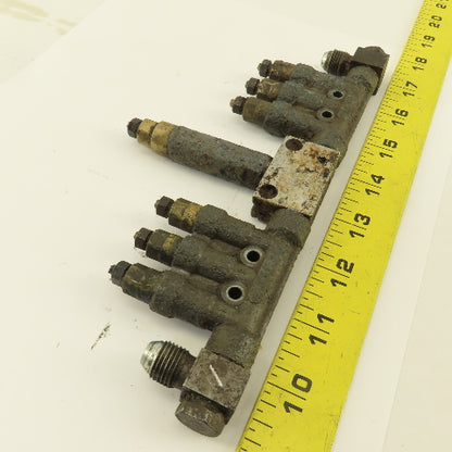 Okuma Metered Lubrication Valve Manifold 9 Port