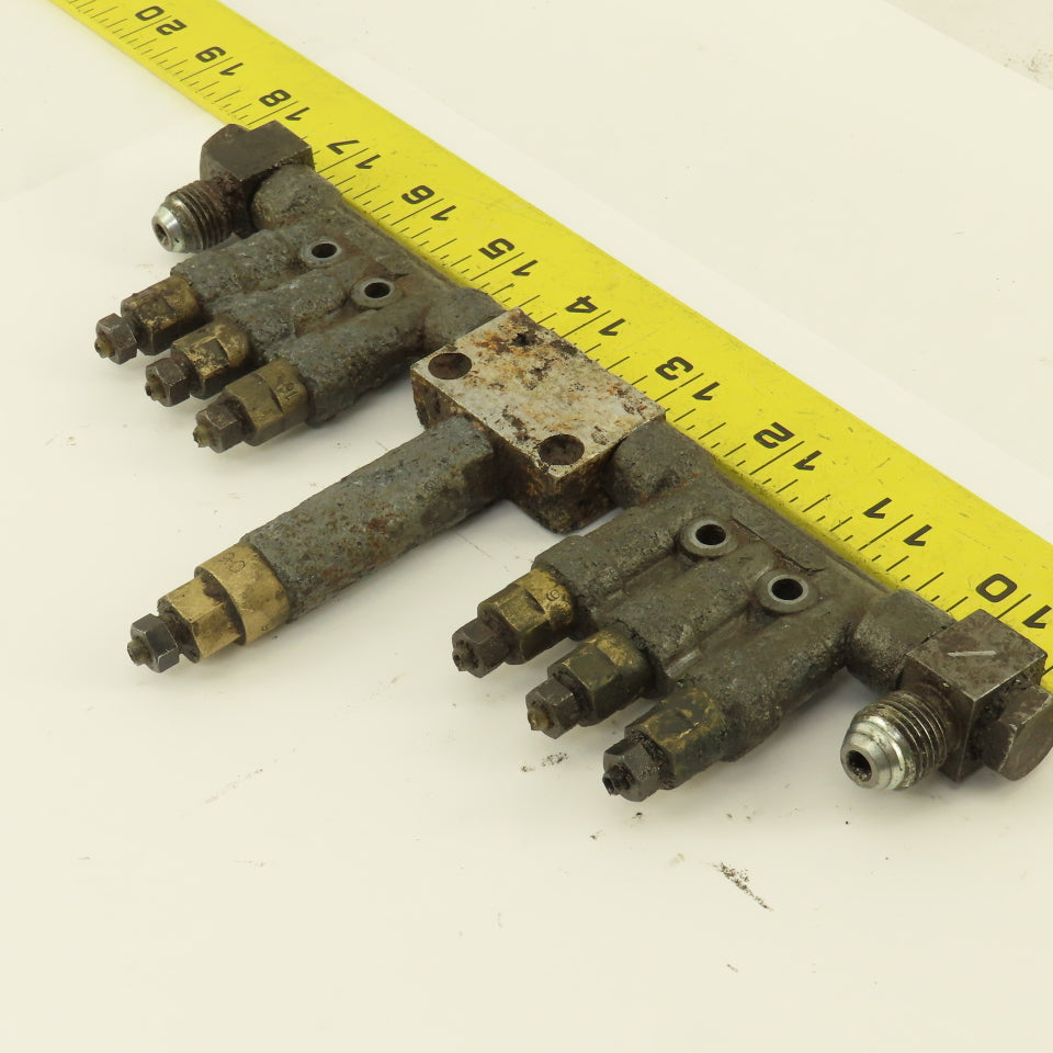 Okuma Metered Lubrication Valve Manifold 9 Port