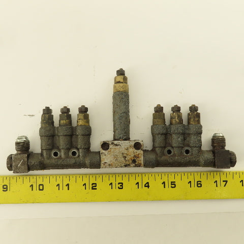 Okuma Metered Lubrication Valve Manifold 9 Port
