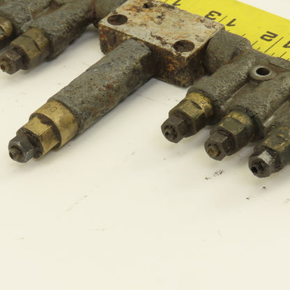 Okuma Metered Lubrication Valve Manifold 9 Port