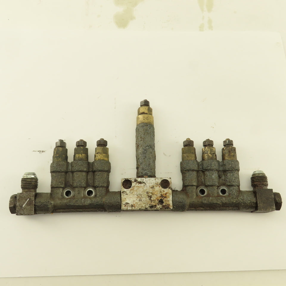 Okuma Metered Lubrication Valve Manifold 9 Port