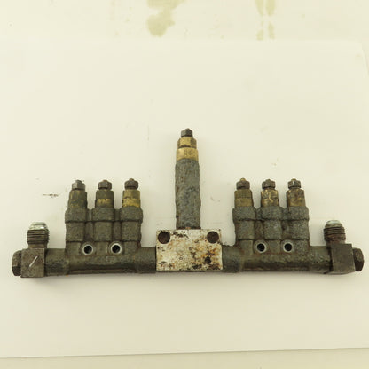 Okuma Metered Lubrication Valve Manifold 9 Port