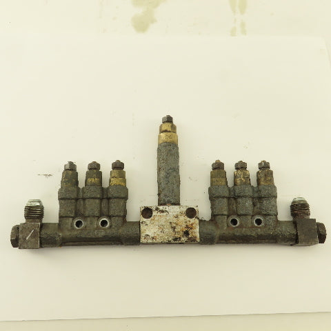 Okuma Metered Lubrication Valve Manifold 9 Port
