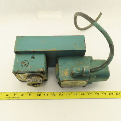 Racine 654011 4 Way Hydraulic Valve 115V 5000 PSI & Pressure Control Valve