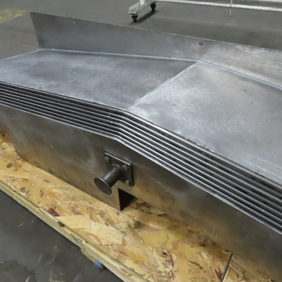 Telescopic Carbon Steel Machine Way Cover 99" Extended 57-1/2" Wide