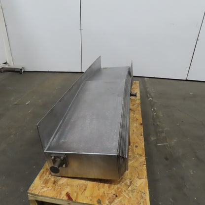 Telescopic Carbon Steel Machine Way Cover 99" Extended 57-1/2" Wide