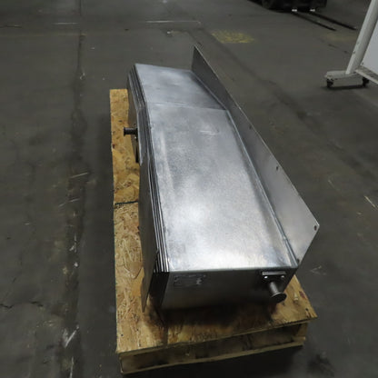 Telescopic Carbon Steel Machine Way Cover 99" Extended 57-1/2" Wide
