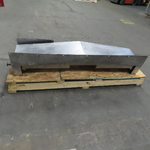 Telescopic Carbon Steel Machine Way Cover 99" Extended 57-1/2" Wide