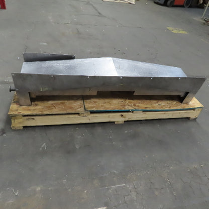 Telescopic Carbon Steel Machine Way Cover 99" Extended 57-1/2" Wide