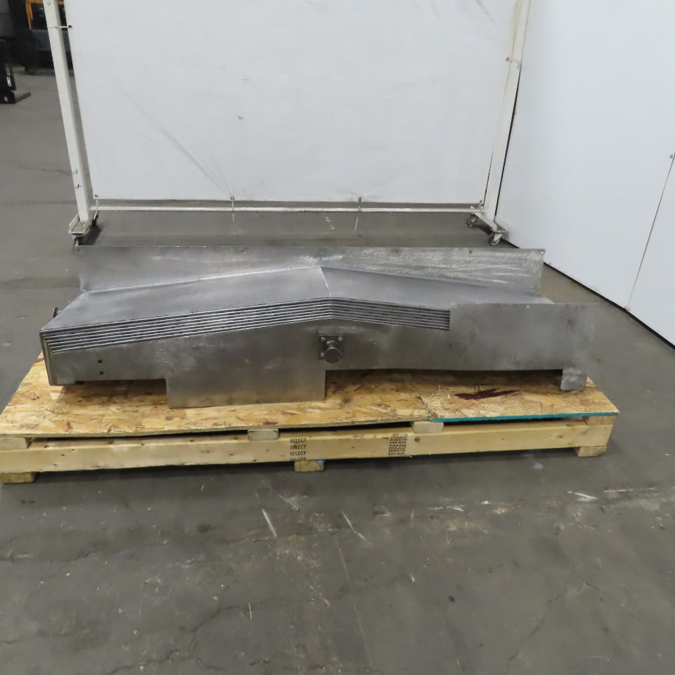 Telescopic Carbon Steel Machine Way Cover 99" Extended 57-1/2" Wide