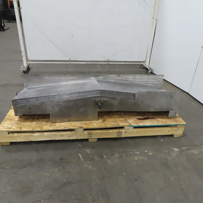 Telescopic Carbon Steel Machine Way Cover 99" Extended 57-1/2" Wide