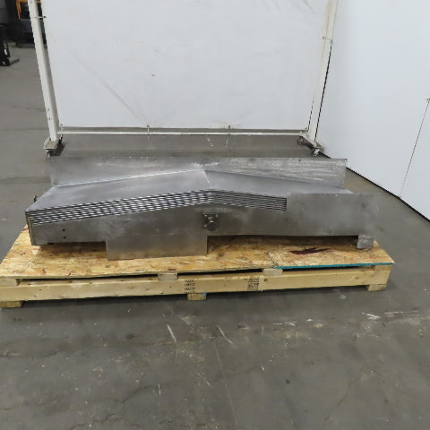 Telescopic Carbon Steel Machine Way Cover 99" Extended 57-1/2" Wide
