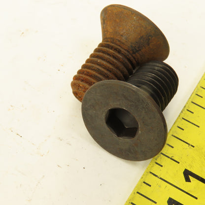 1/2"-13 x 1" Flat Head Socket Cap Screw Bolt Lot Of 50