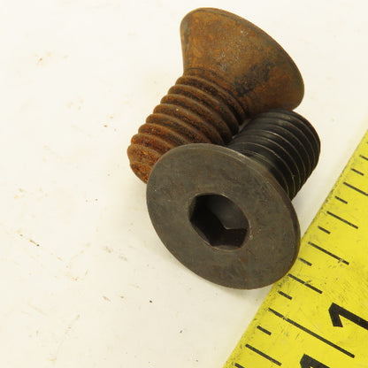 1/2"-13 x 1" Flat Head Socket Cap Screw Bolt Lot Of 50