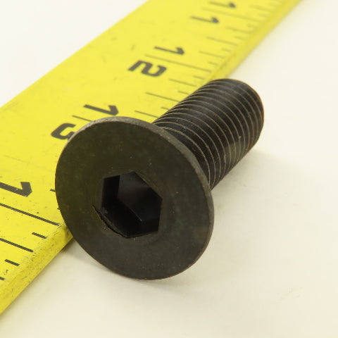 Camcar 1/2"-13 x 1-1/2" Flat Head Socket Cap Screw Bolt Lot Of 34