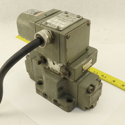 Racine 0D4-A0HS-R03M-20 650726A Single Solenoid Metered Hydraulic Valve 115V