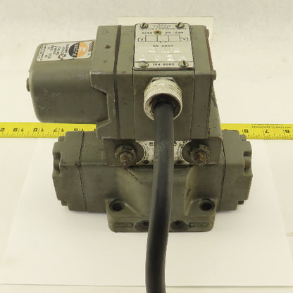 Racine 0D4-A0HS-R03M-20 650726A Single Solenoid Metered Hydraulic Valve 115V