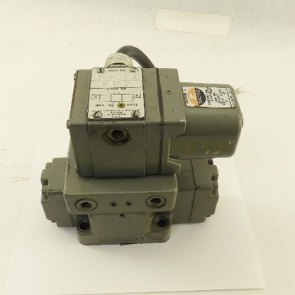 Racine 0D4-A0HS-R03M-20 650726A Single Solenoid Metered Hydraulic Valve 115V