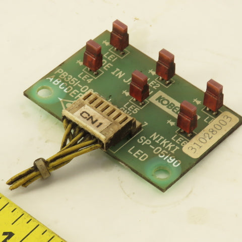 Kobelco PB351-0392 LED Indicator Circuit Board